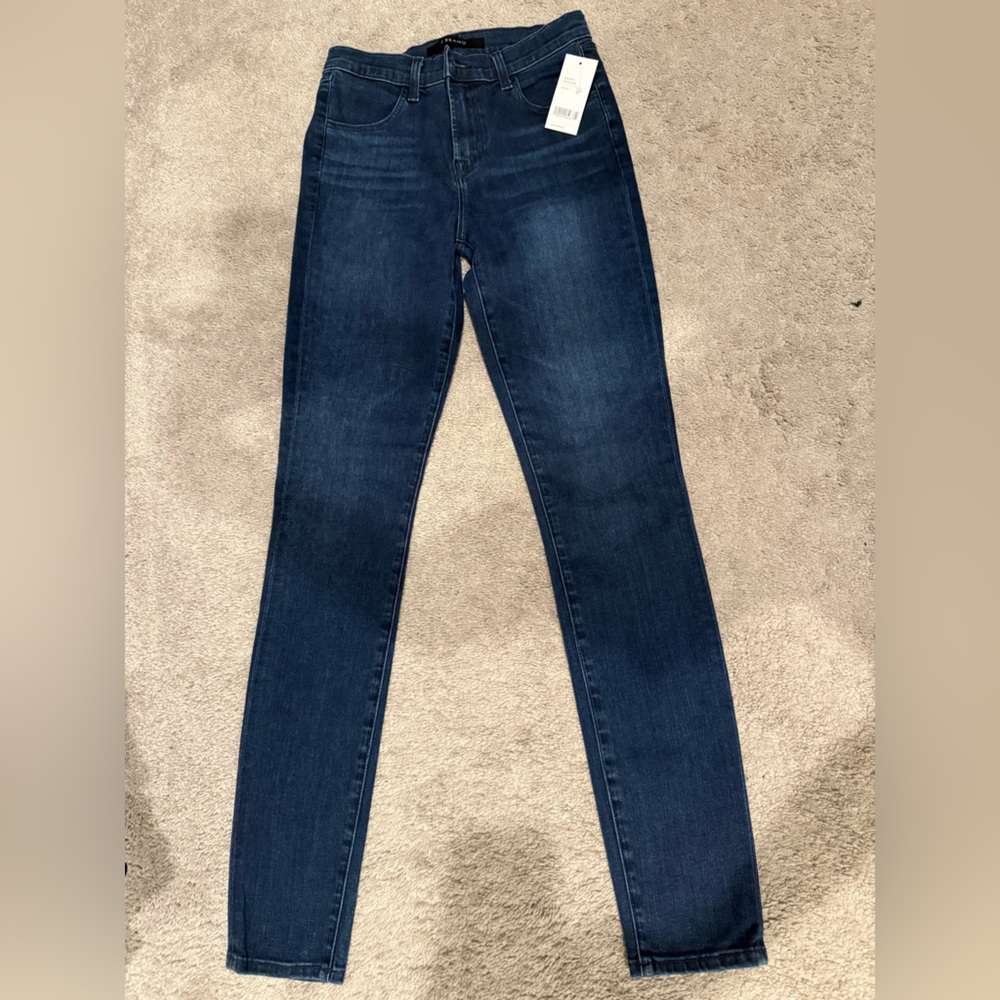J Brand Dark Blue Skinny Jeans